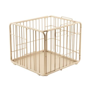 Oak Brook Empty Furniture-Style Pet Crate - Beige