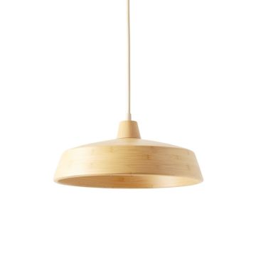 Briar Dale Pendant Light Suspended From One Plain Cable - Beige