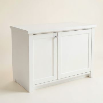Fern Bridge Freestanding Laundry Folding Counter - White (synthetic illustration; no displayed measurements)