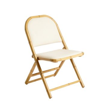 Rowan Bluff Folding Outdoor Chair - Ivory