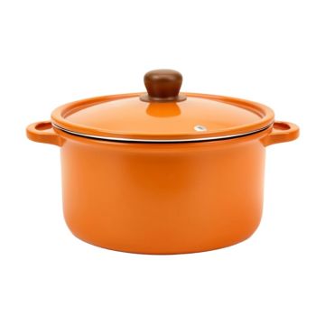 Berghoff International Virgo 8 Qt . Aluminum Round Non-Stick Cov Casserole With Lid