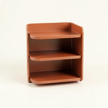 Flint Bridge Empty Mug-Storage Cabinet Insert - Terracotta (synthetic illustration; no displayed measurements)