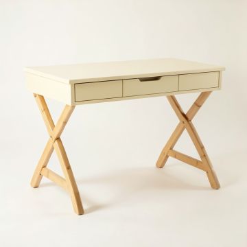 Glen Dale Writing Desk - Cream (synthetic illustration; no displayed measurements)