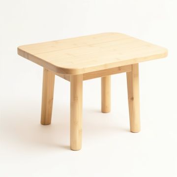 Wren Bluff Compact Balcony Table - Beige (synthetic illustration; no displayed measurements)