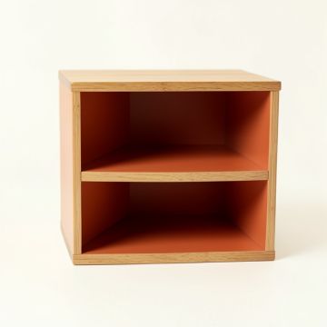 Moss Branch Low Toy Storage Unit - Terracotta (synthetic illustration; no displayed measurements)