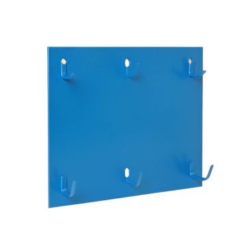 Cove Brook Empty Wall-Mounted Tool Organizer Panel - Blue (synthetic illustration; no displayed measurements)