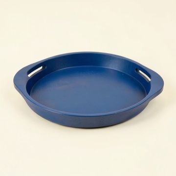 Hazel Dale Serving Tray - Blue (synthetic illustration; no displayed measurements)