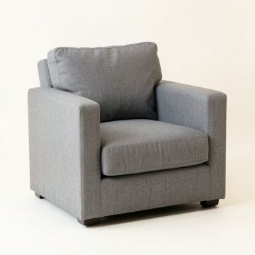 Wren Dale Upholstered Armchair - Gray (synthetic illustration; no displayed measurements)