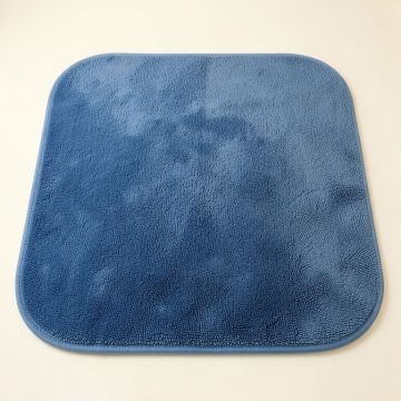 Hill Edge Bath Mat - Blue (synthetic illustration; no displayed measurements)