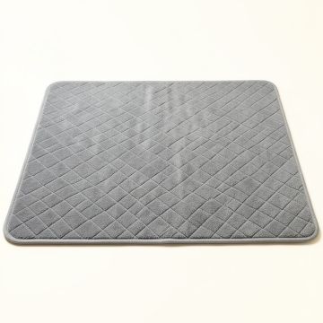 Cedar Brook Bath Mat - Gray (synthetic illustration; no displayed measurements)