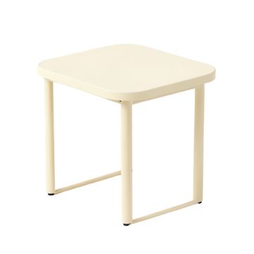 Ash Brook Compact Balcony Table - Cream