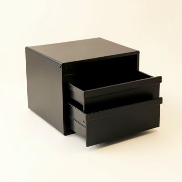 Field Falls Under-Desk Drawer Unit - Black (synthetic illustration; no displayed measurements)