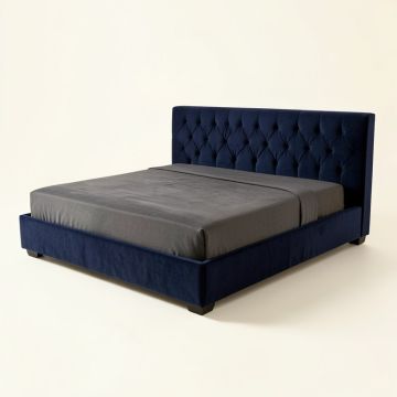 Circe Tufted Upholstered Low Profile Standard Bed (synthetic illustration; no displayed measurements)