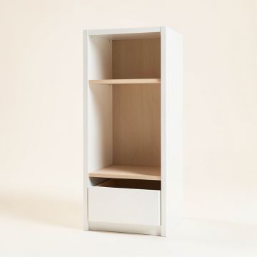 Brook Arc Narrow Cubby Tower (synthetic illustration; no displayed measurements)