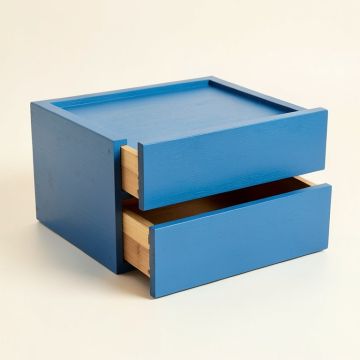 Sage Dell Under-Desk Drawer Unit - Blue (synthetic illustration; no displayed measurements)