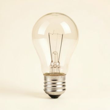 B10 Incandescent , Dimmable Light Bulb , ( 3700K ) E12/Candelabra Base (synthetic illustration; no displayed measurements)