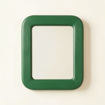 Willow Branch Framed Wall Mirror - Green (synthetic illustration; no displayed measurements)