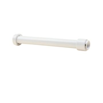 Liv Flat Sash Curtain Single Curtain Rod