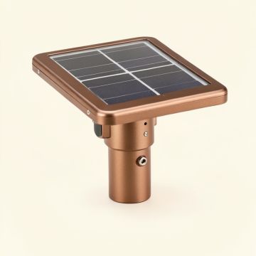Bronze Solar Powered Integrated Led Pathway Light Pack (synthetic illustration; no displayed measurements)