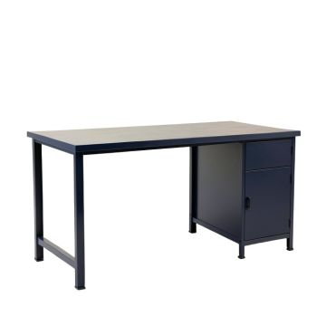 Cliff Canyon Empty Workshop Workbench - Navy