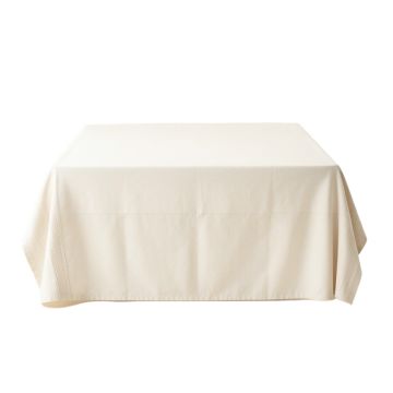 Holly Bluff Flat Bed Sheet - Cream
