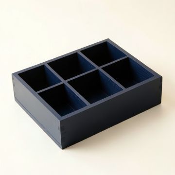 Bay Arc Empty Pantry Drawer Organizer Insert (synthetic illustration; no displayed measurements)
