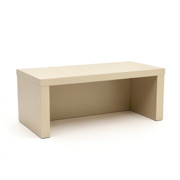 Meadow Crossing Desktop Monitor Riser - Beige (synthetic illustration; no displayed measurements)