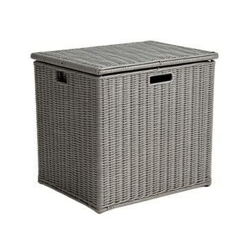 Garden Patio 88 Gallon Rattan Deck Box