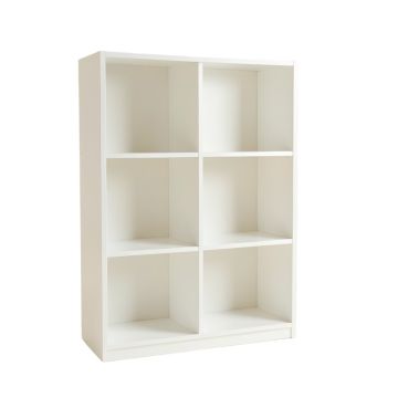 Linden Dell Freestanding Bookcase - White