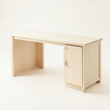 Alder Bend Empty Workshop Workbench - Ivory (synthetic illustration; no displayed measurements)