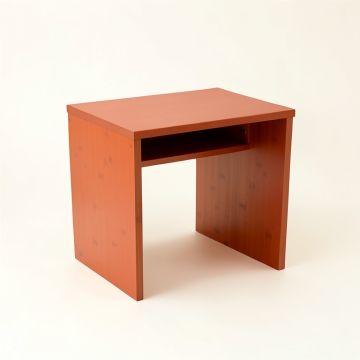 Pine Branch Small Writing Desk - Terracotta (synthetic illustration; no displayed measurements)