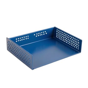 Willow Dale Empty Under-Desk Cable Tray - Blue