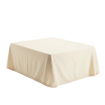 Stone Bend Flat Bed Sheet - Cream