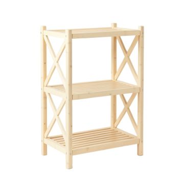 Aspen Crossing Empty Seed-Starting Shelving Unit Without Lights - Cream