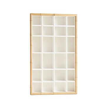 Bay Brook Empty Vertical Garden Frame - White