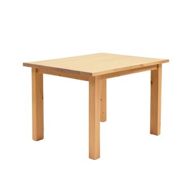 Ninette Poplar Solid Wood Dining Table