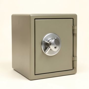 Double Layer Fireproof Lock Safe (synthetic illustration; no displayed measurements)