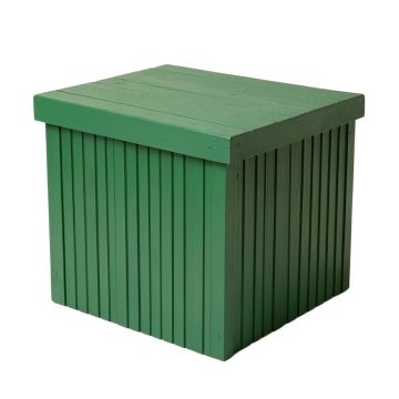 Aspen Bluff Closed Outdoor Storage Box - Green