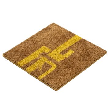 Arawn Sunflower 30 In . X 18 In . Non-Slip Outdoor Door Mat