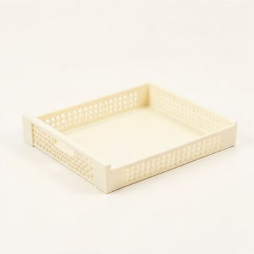 Glen Crest Empty Under-Desk Cable Tray - Cream (synthetic illustration; no displayed measurements)