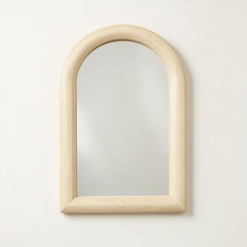 Shore Bridge Framed Wall Mirror - Ivory (synthetic illustration; no displayed measurements)