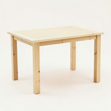 Vale Bridge Patio Table - Cream (synthetic illustration; no displayed measurements)