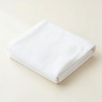 Shore Bend Bath Towel - White (synthetic illustration; no displayed measurements)