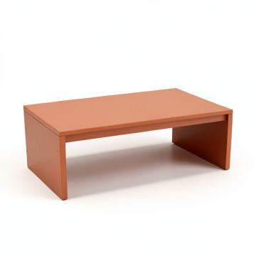 Oak Crossing Desktop Monitor Riser - Terracotta (synthetic illustration; no displayed measurements)