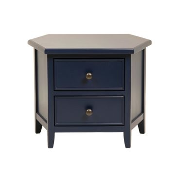 Moss Field Nightstand - Navy