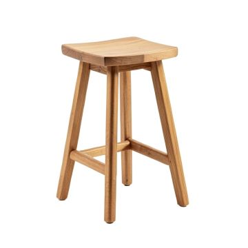 Clea Solid Wood Bar & Counter Stool (synthetic illustration; no displayed measurements)