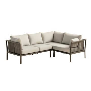 Alp Patio Sectional With Cushions (synthetic illustration; no displayed measurements)