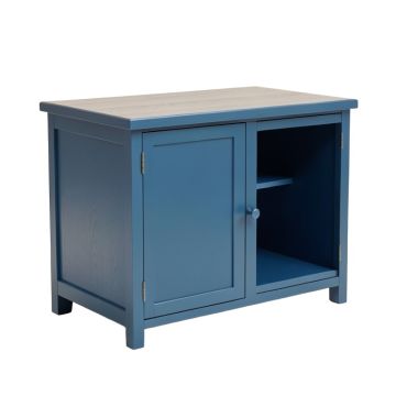 Flint Brook Freestanding Laundry Folding Counter - Blue