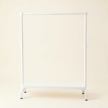 Brook Branch Empty Garment Rack - White (synthetic illustration; no displayed measurements)
