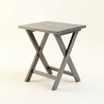 Fern Bluff Compact Balcony Table - Gray (synthetic illustration; no displayed measurements)